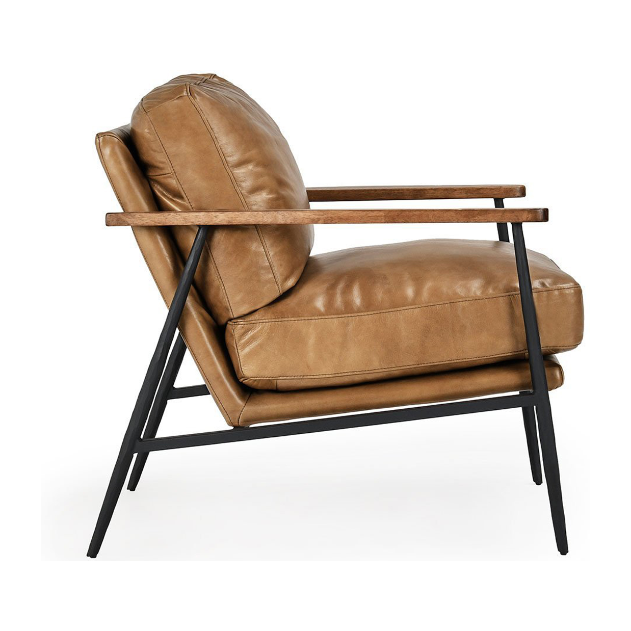 Classic Home Christopher Leather Club Chair