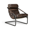 Classic Home Jackson Leather Accent Chair