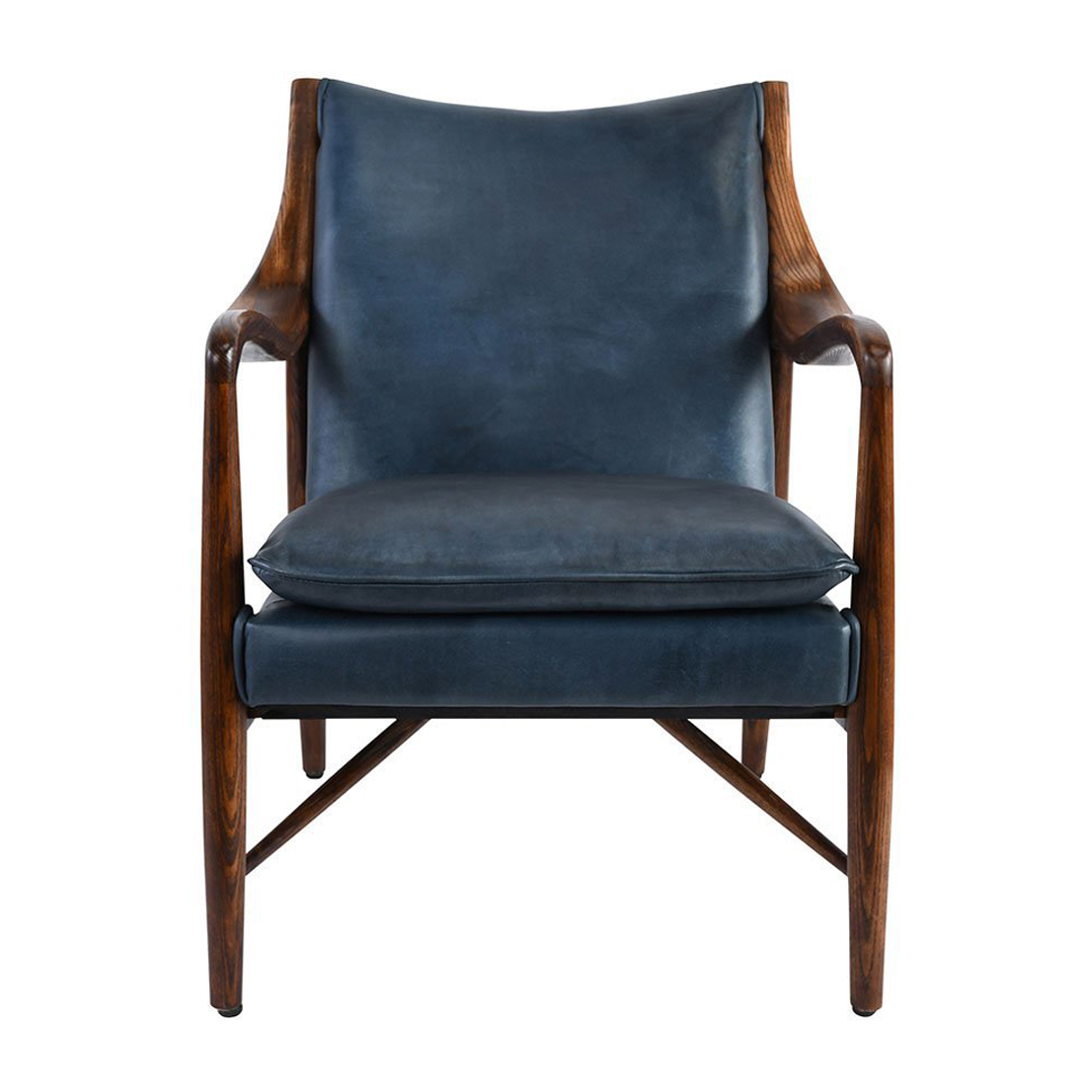 Classic Home Kiannah Leather Club Chair
