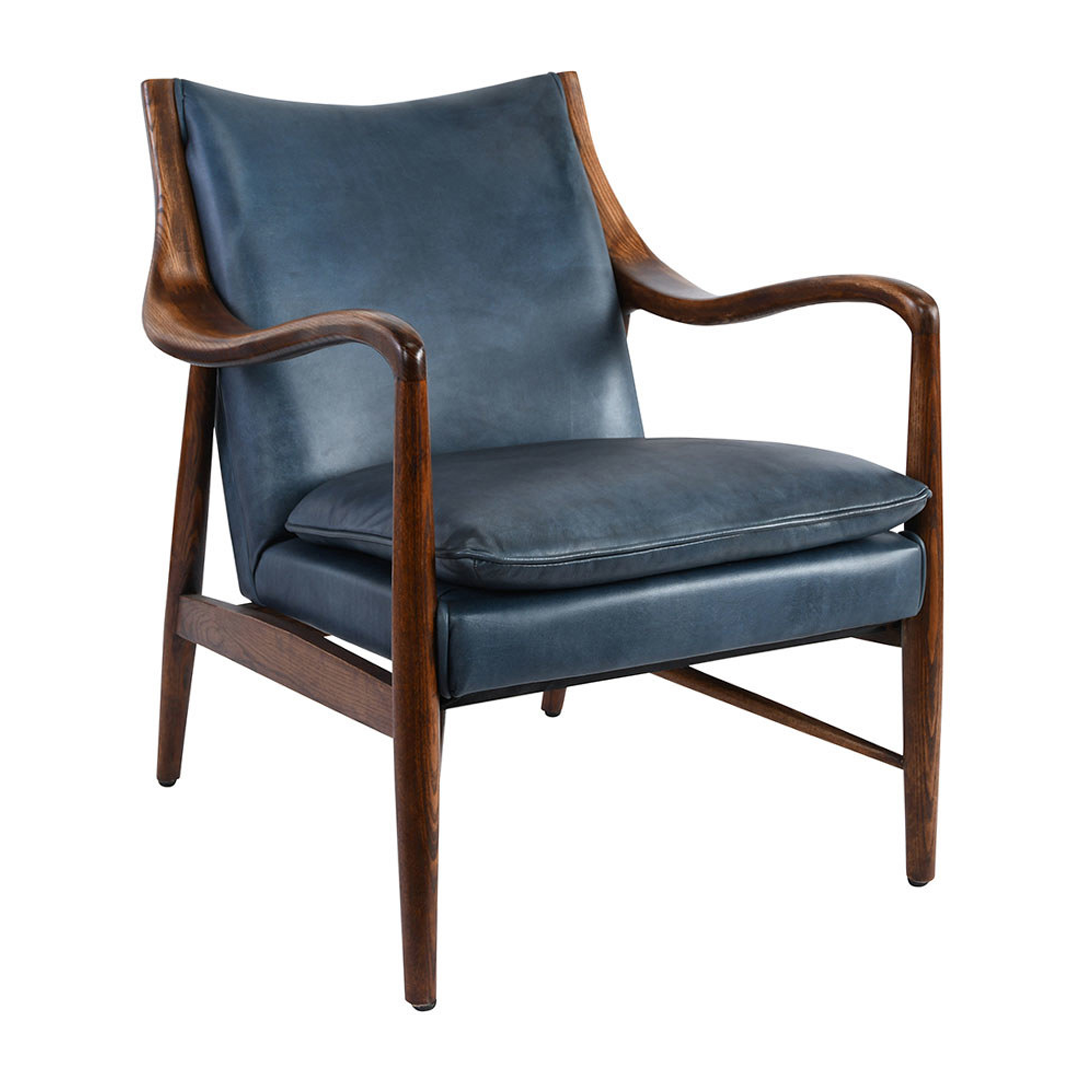 Classic Home Kiannah Leather Club Chair