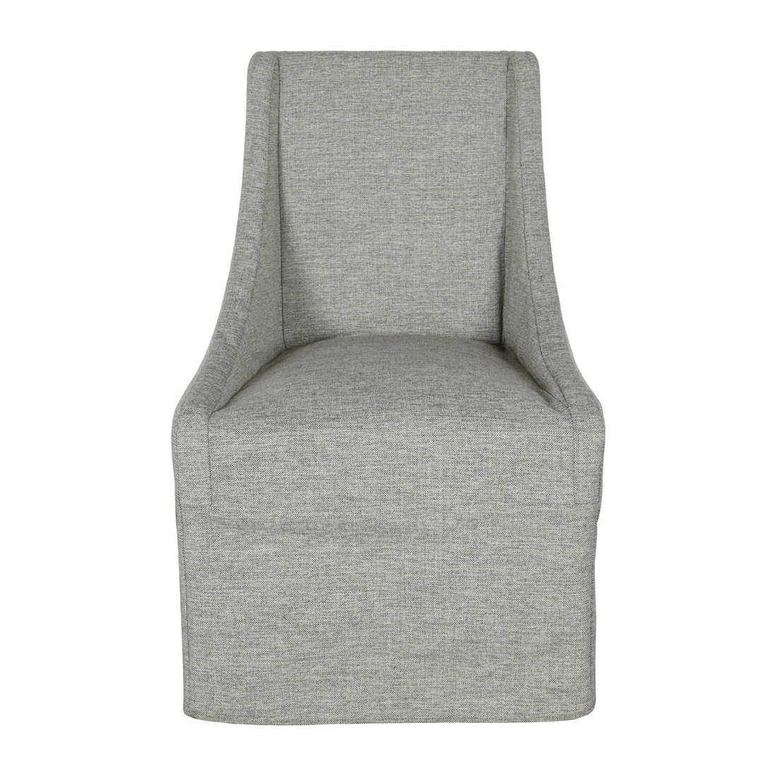 Classic Home Warwick Upholstered Rolling Dining Chair