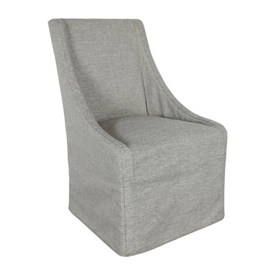 Classic Home Warwick Upholstered Rolling Dining Chair
