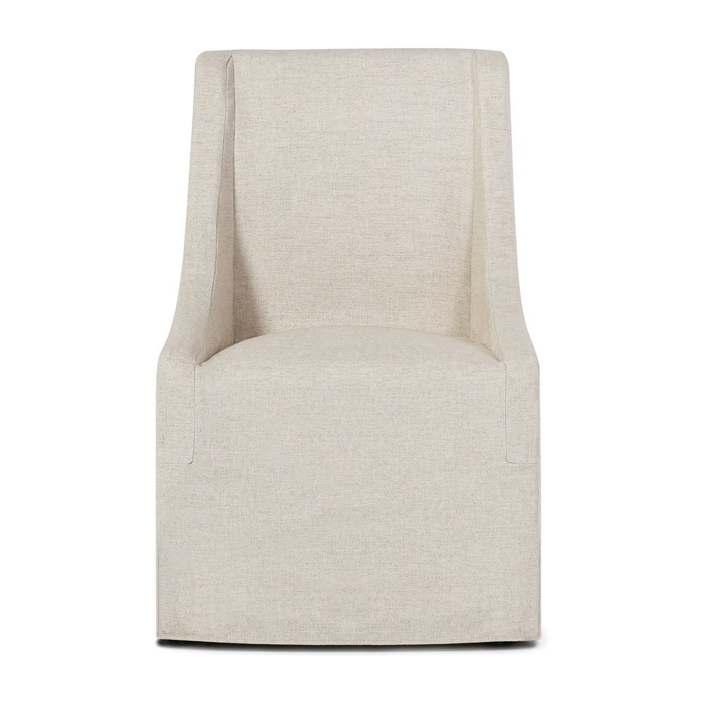 Classic Home Warwick Upholstered Rolling Dining Chair