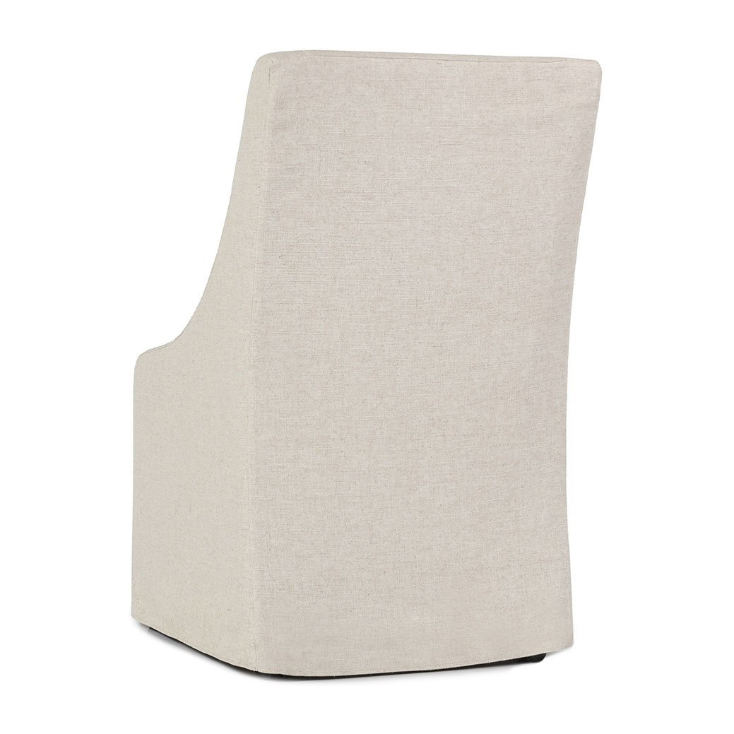 Classic Home Warwick Upholstered Rolling Dining Chair