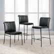 Classic Home Mayer Leather Bar Stool