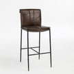 Classic Home Mayer Leather Bar Stool