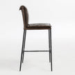 Classic Home Mayer Leather Bar Stool