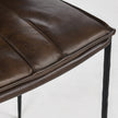 Classic Home Mayer Leather Bar Stool