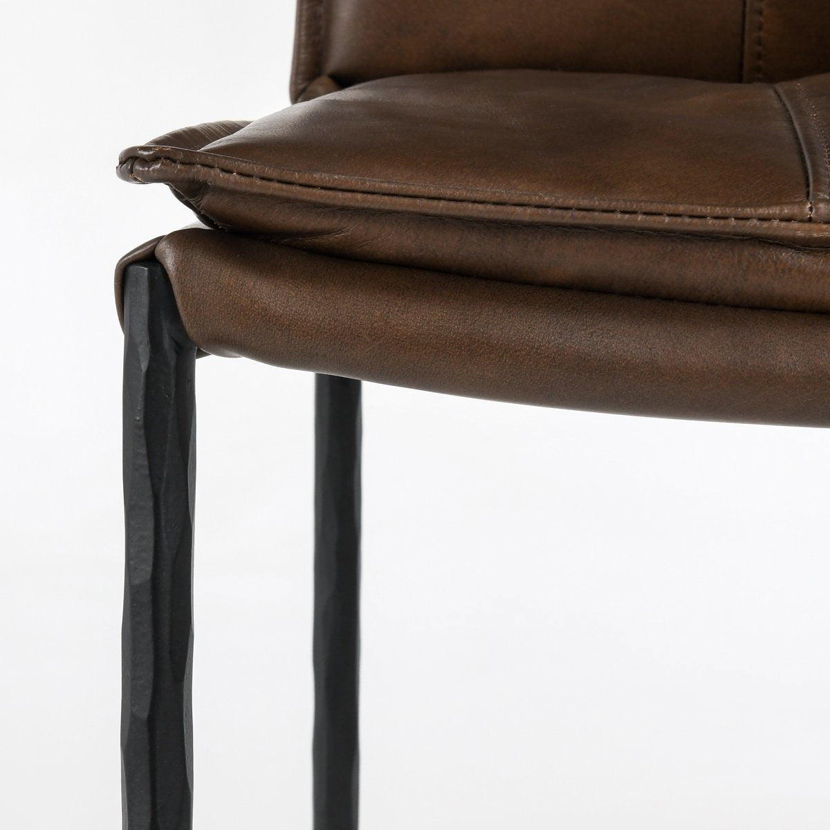 Classic Home Mayer Leather Bar Stool
