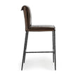 Classic Home Mayer Leather Counter Stool