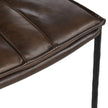 Classic Home Mayer Leather Counter Stool