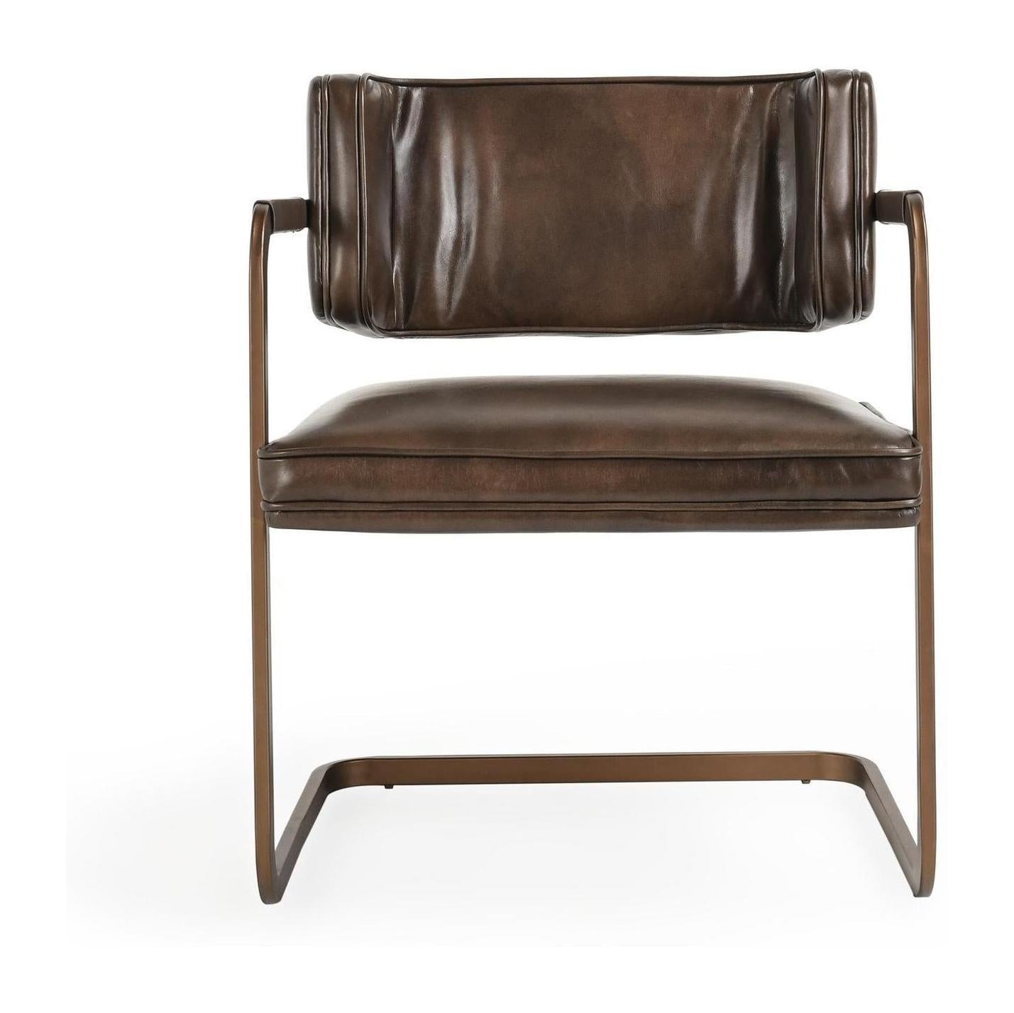 Classic Home Fonda Leather Dining Chair
