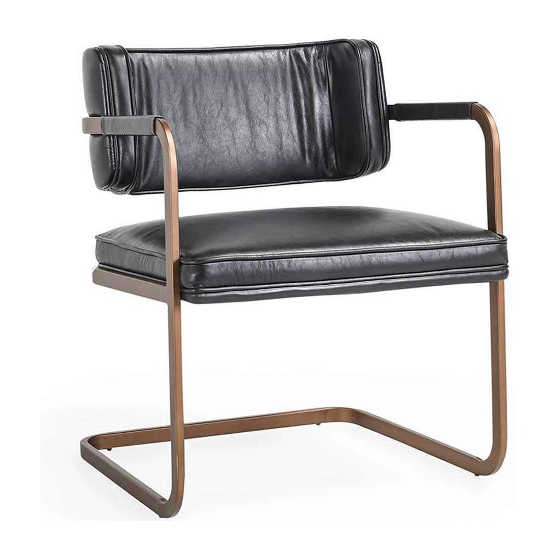Classic Home Fonda Leather Dining Chair