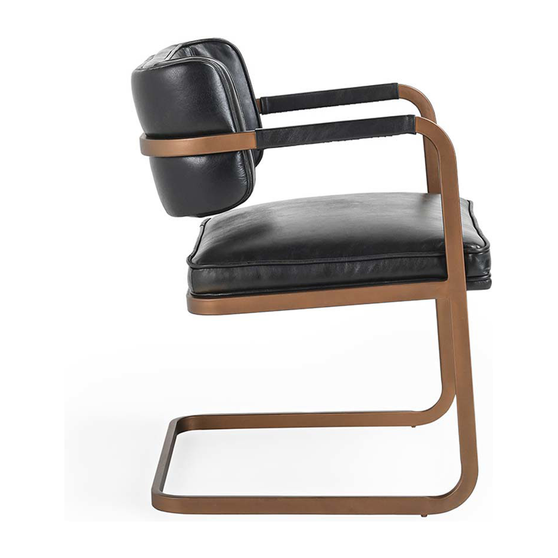 Classic Home Fonda Leather Dining Chair