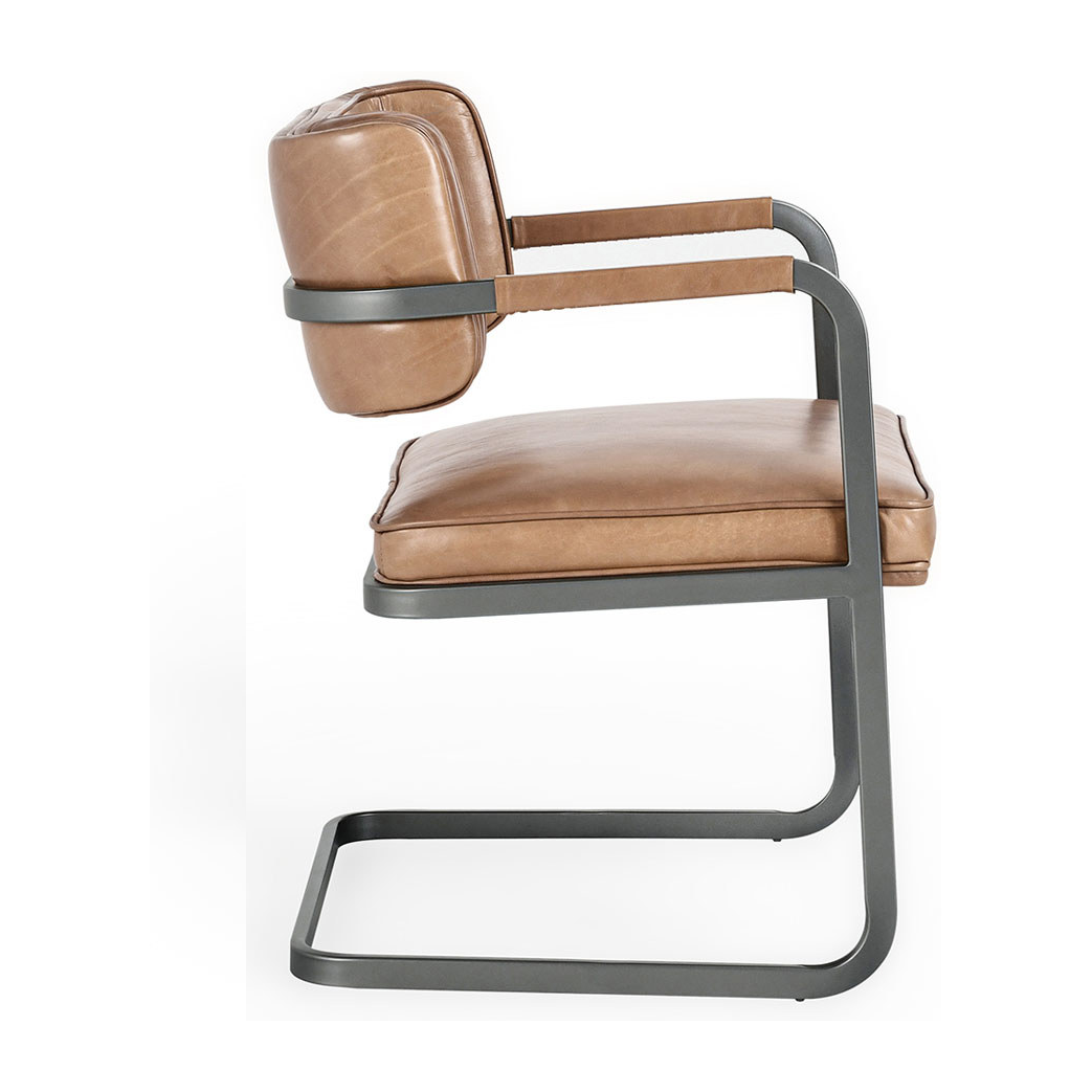 Classic Home Fonda Leather Dining Chair