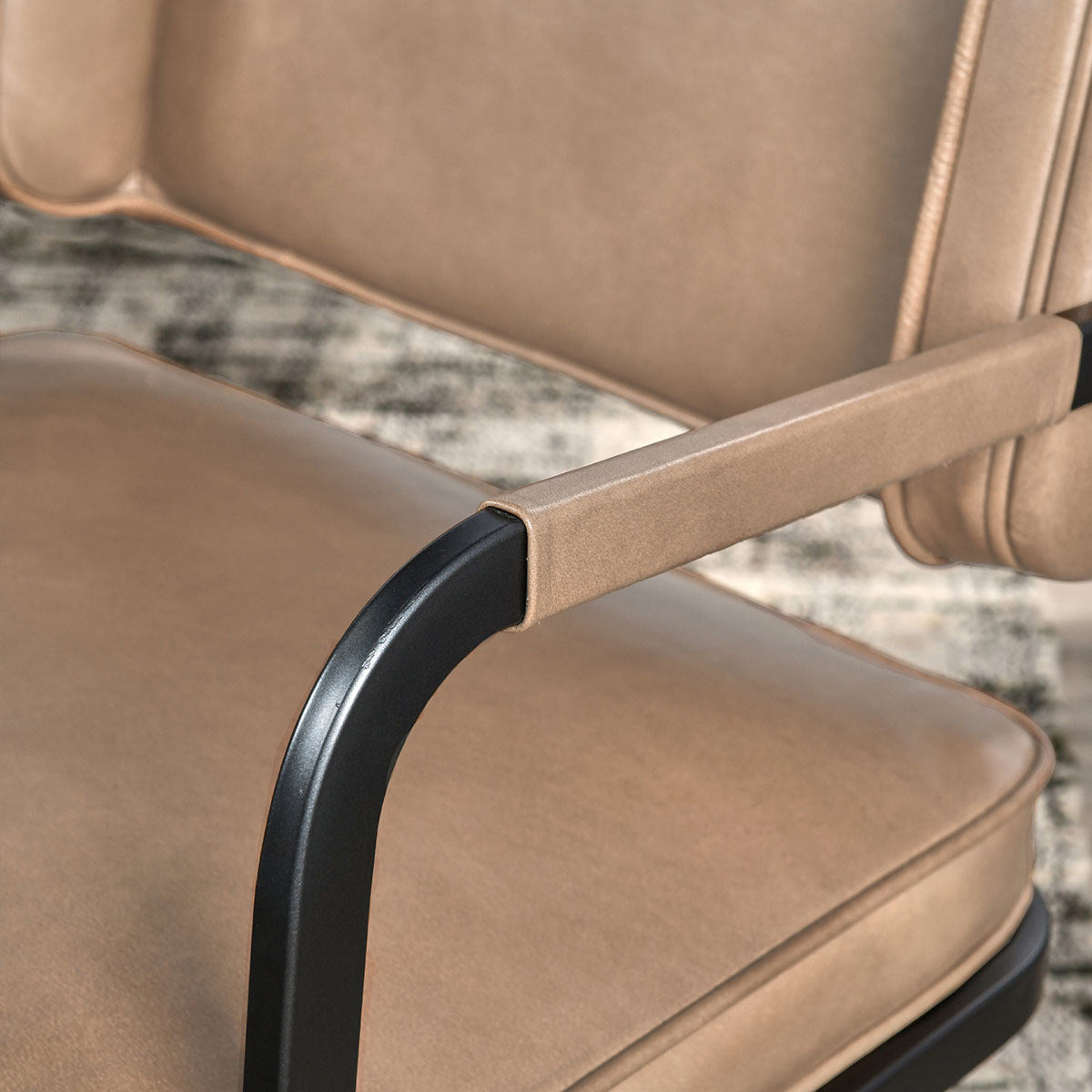 Classic Home Fonda Leather Dining Chair