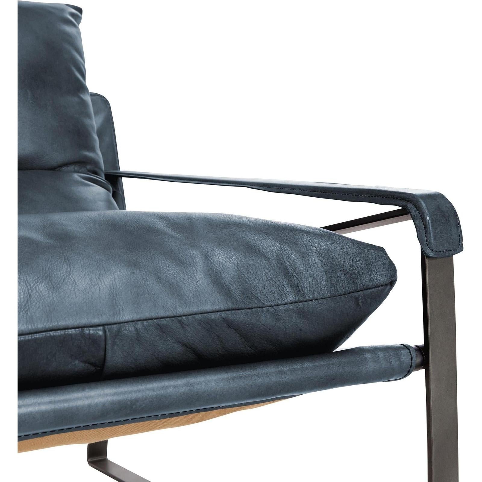 Classic Home Morgan Leather Accent Chair