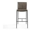 Classic Home Mayer Leather Bar Stool