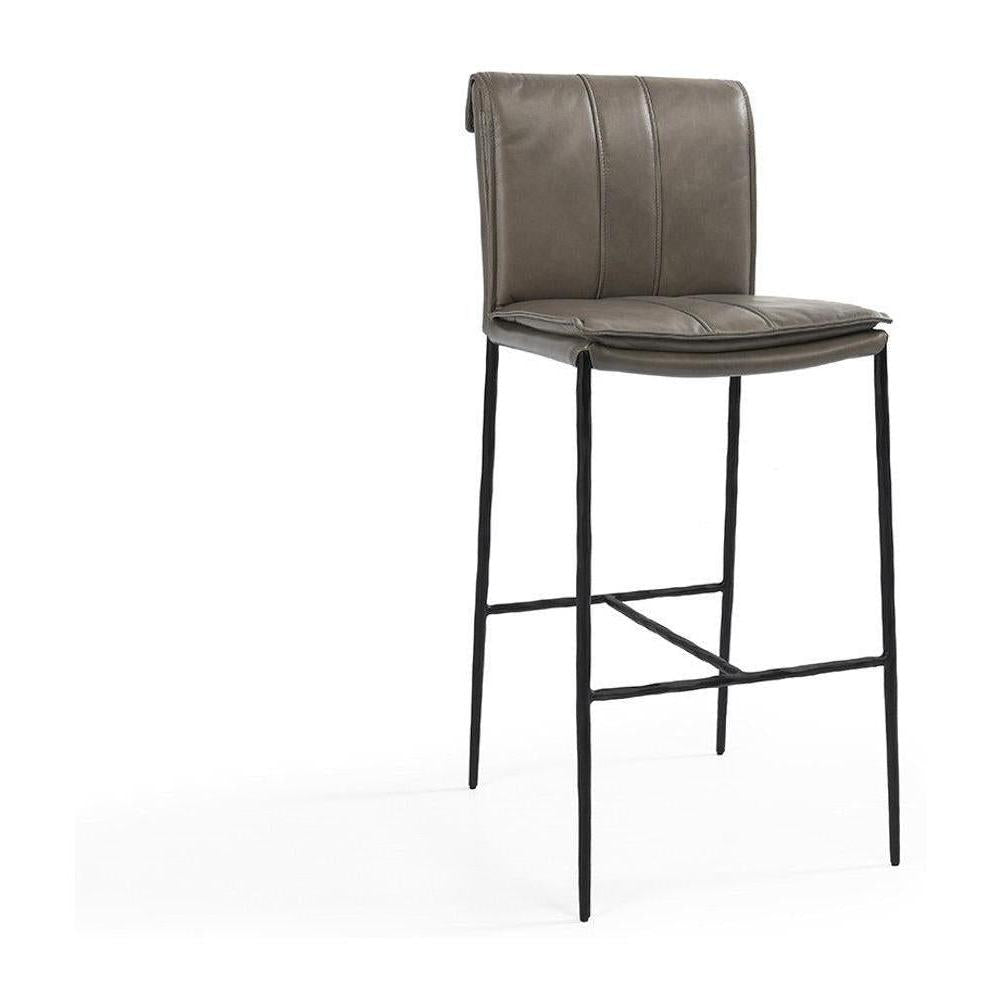 Classic Home Mayer Leather Bar Stool