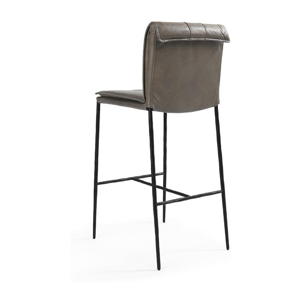 Classic Home Mayer Leather Bar Stool