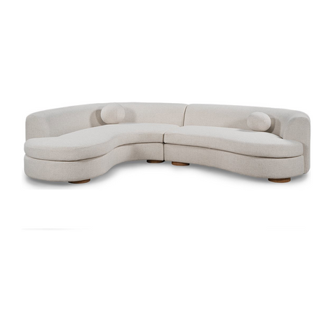 Classic Home Concord Upholstered Sectional