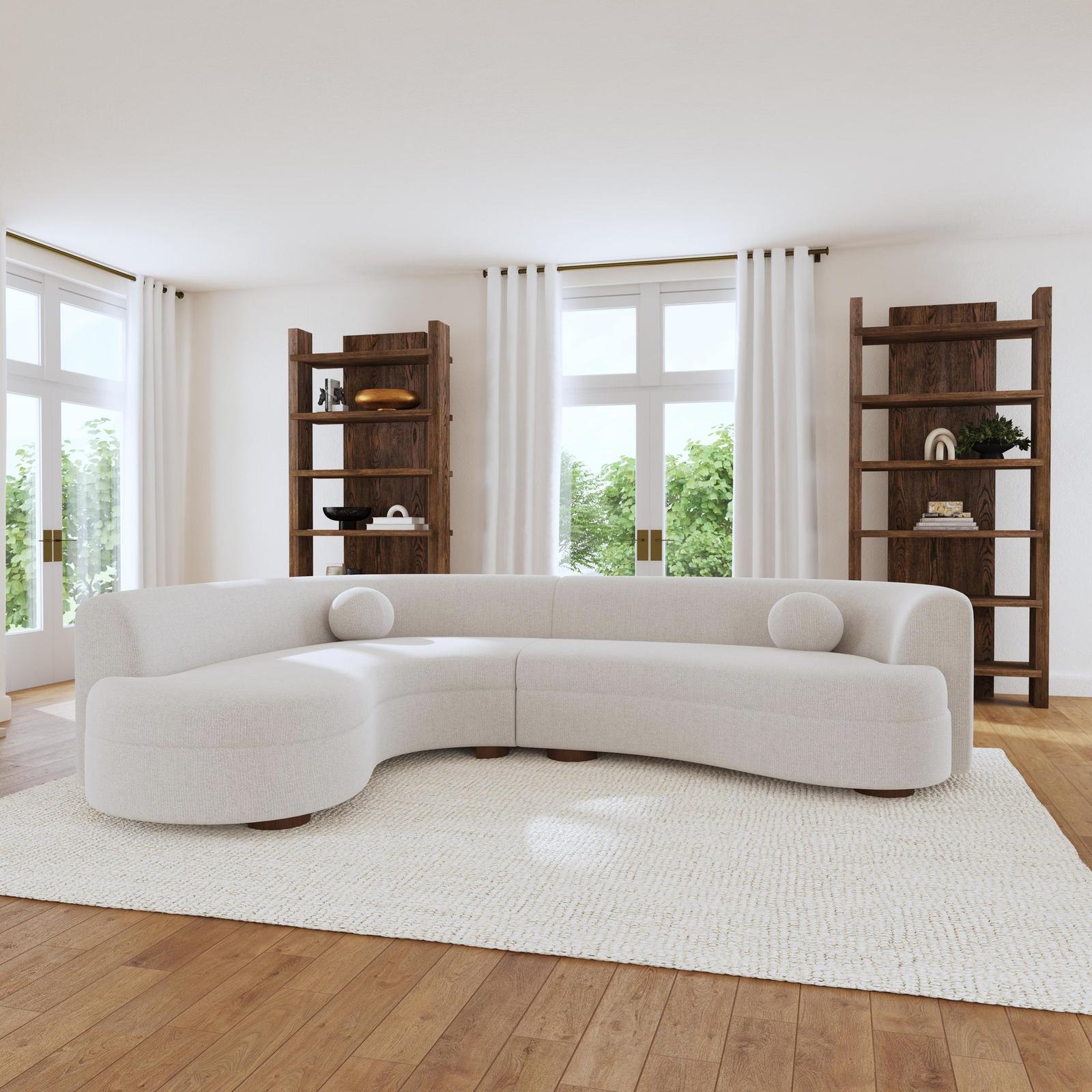 Classic Home Concord Upholstered Sectional