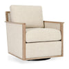 Classic Home Norman Upholstered Swivel Chair