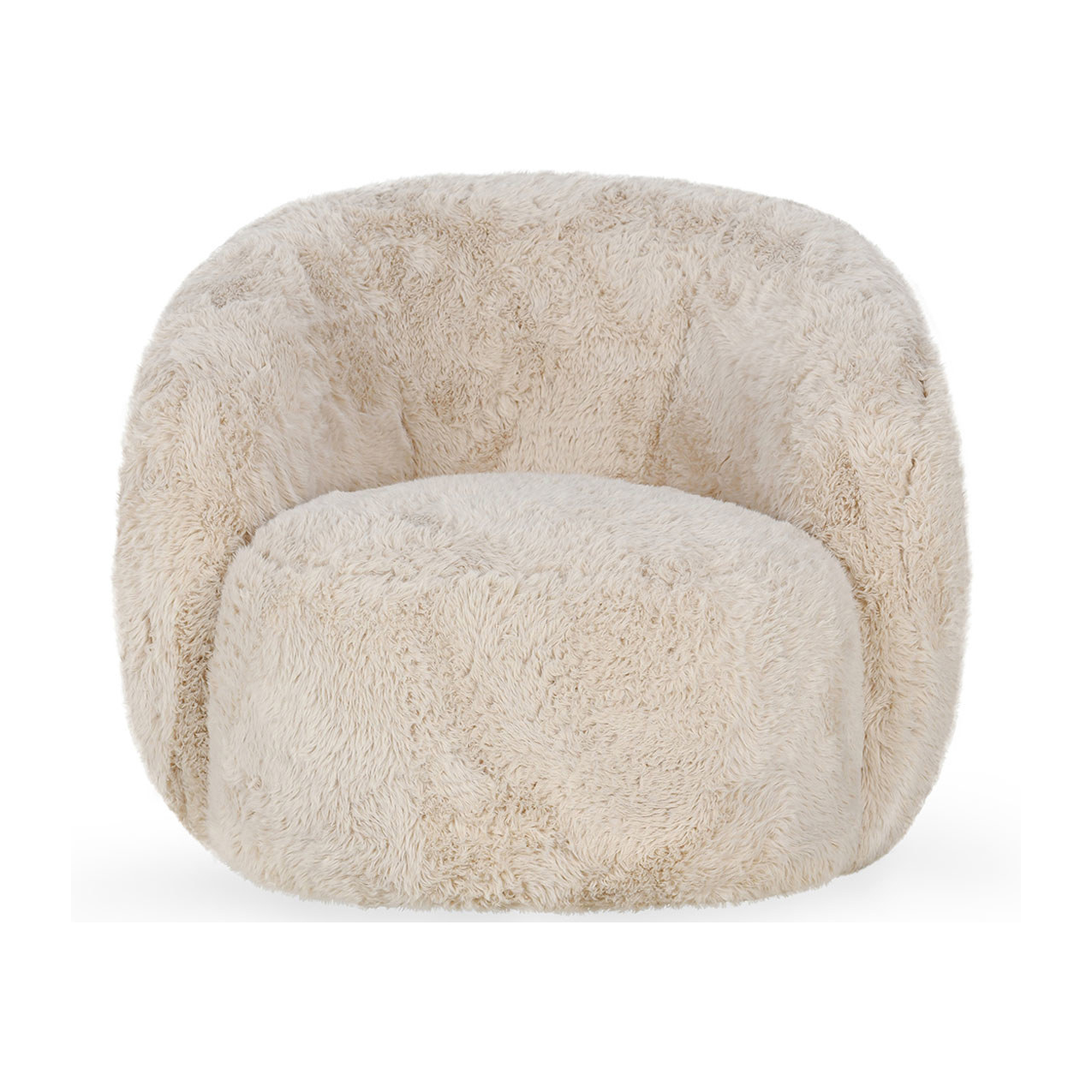Classic Home Adley Plush Swivel Chair