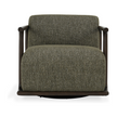 Classic Home Lucia Upholstered Swivel Chair