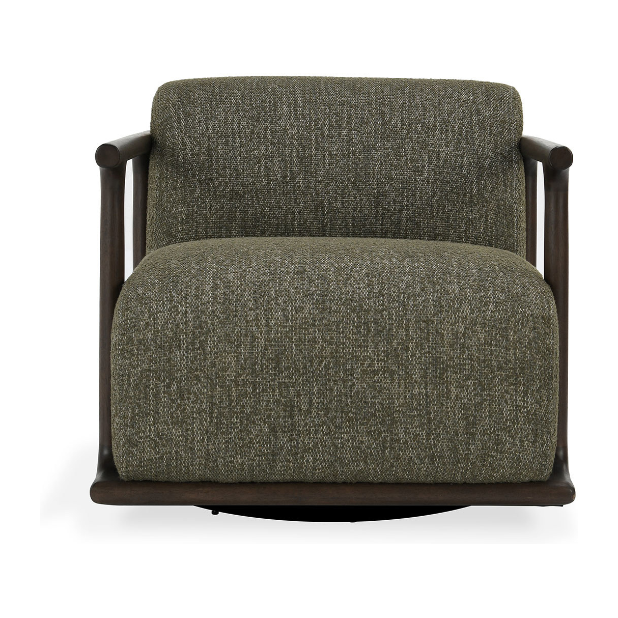 Classic Home Lucia Upholstered Swivel Chair