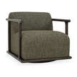 Classic Home Lucia Upholstered Swivel Chair