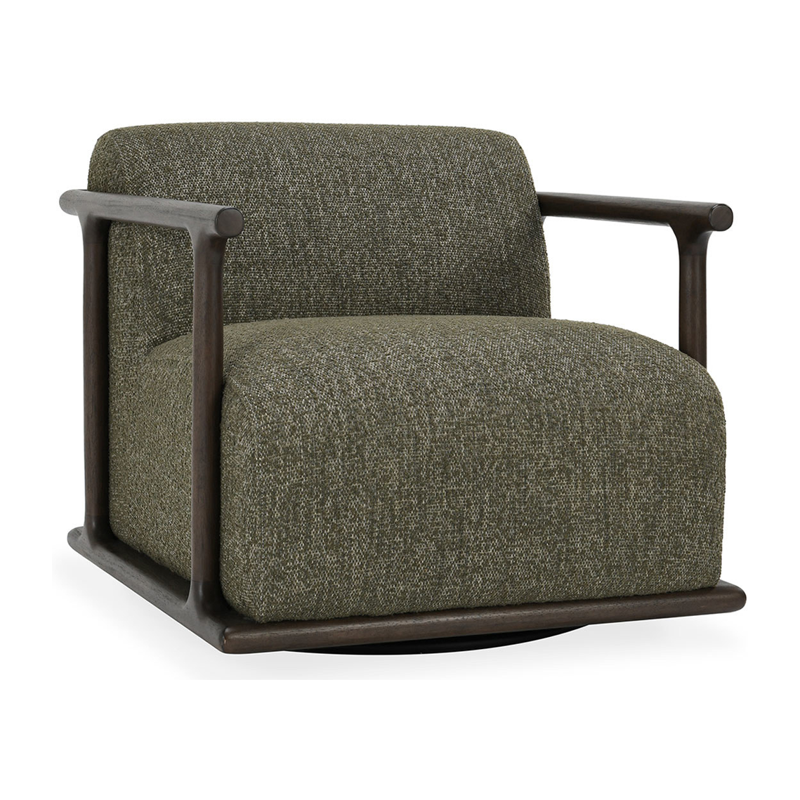 Classic Home Lucia Upholstered Swivel Chair