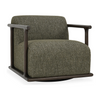 Classic Home Lucia Upholstered Swivel Chair