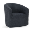 Classic Home Valencia Upholstered Swivel Chair