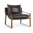 Classic Home Morgan Leather Accent Chair