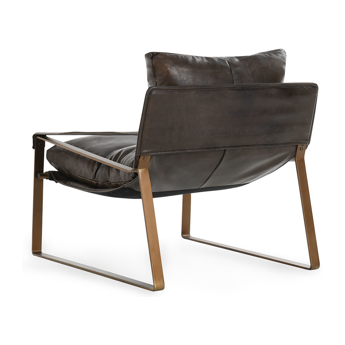 Classic Home Morgan Leather Accent Chair