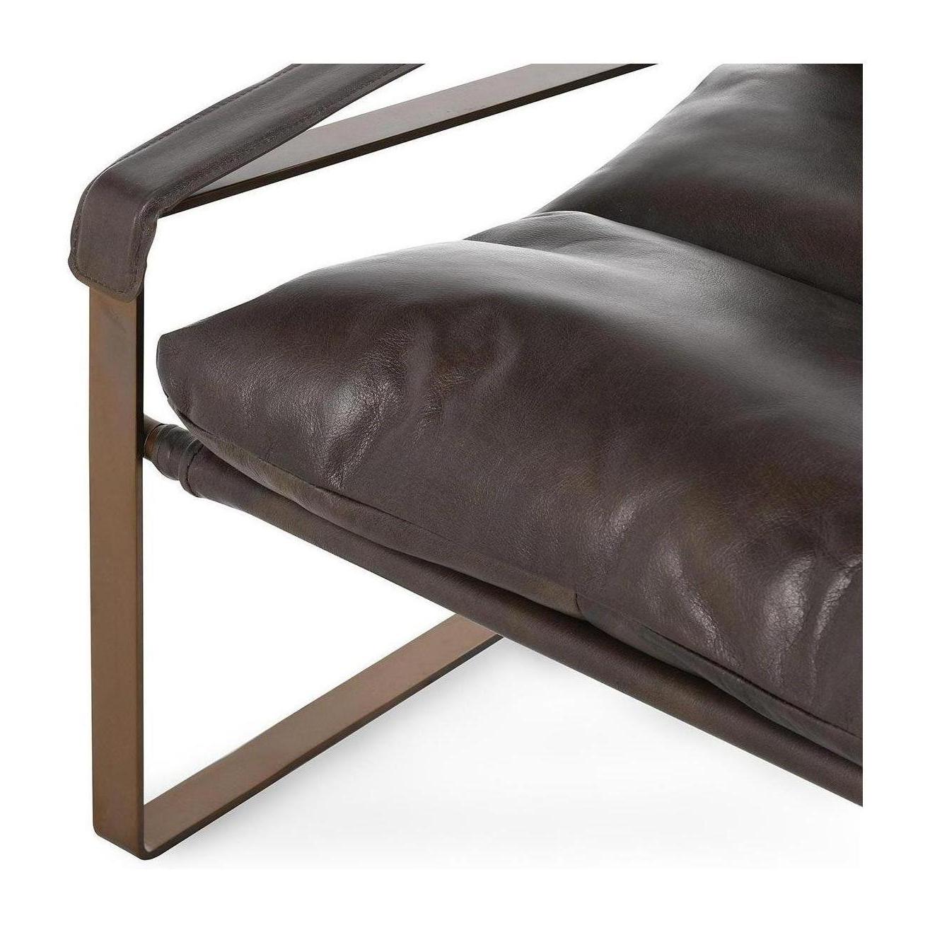 Classic Home Morgan Leather Accent Chair