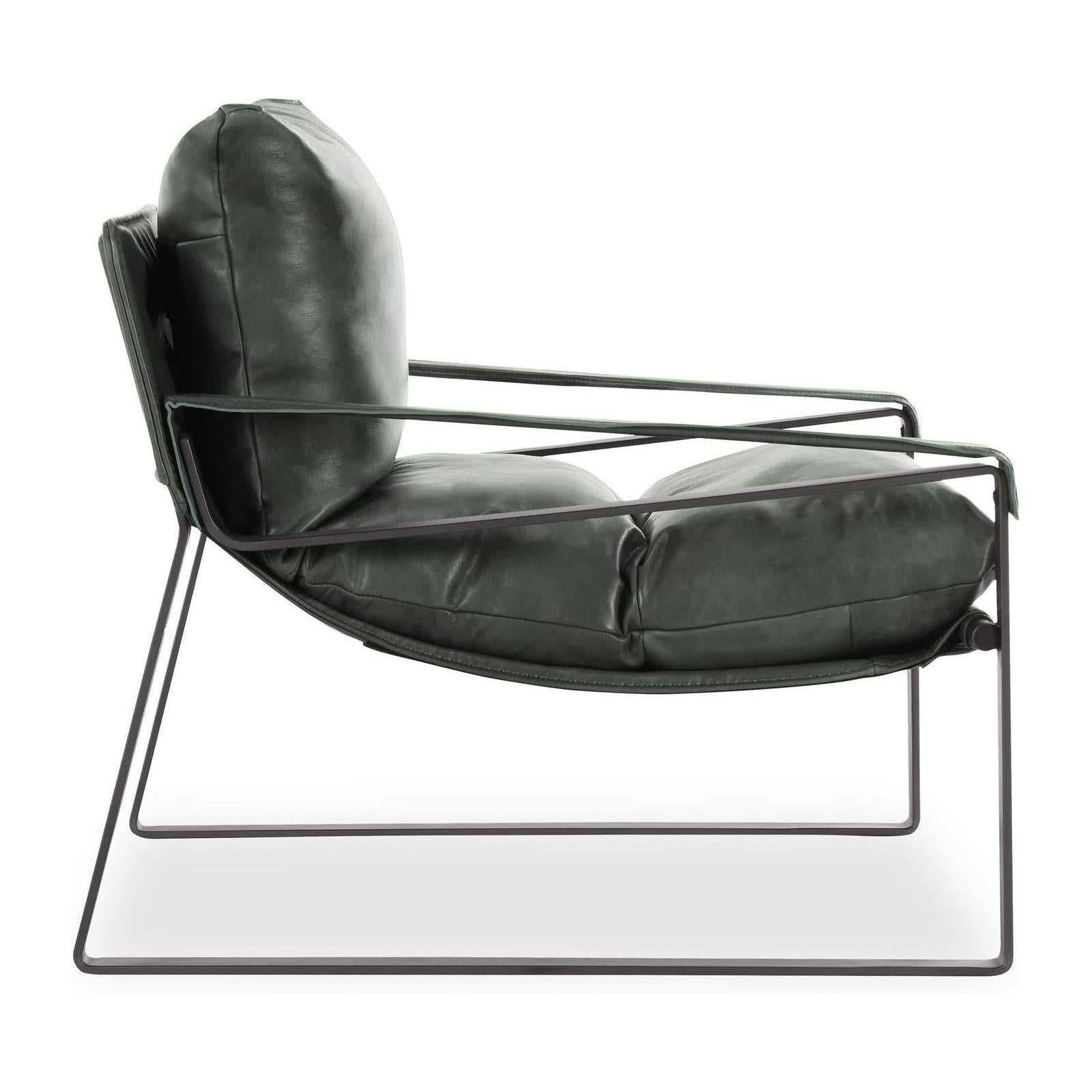 Classic Home Morgan Leather Accent Chair