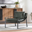 Classic Home Morgan Leather Accent Chair