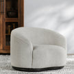Classic Home Beverly Upholstered Swivel Chair