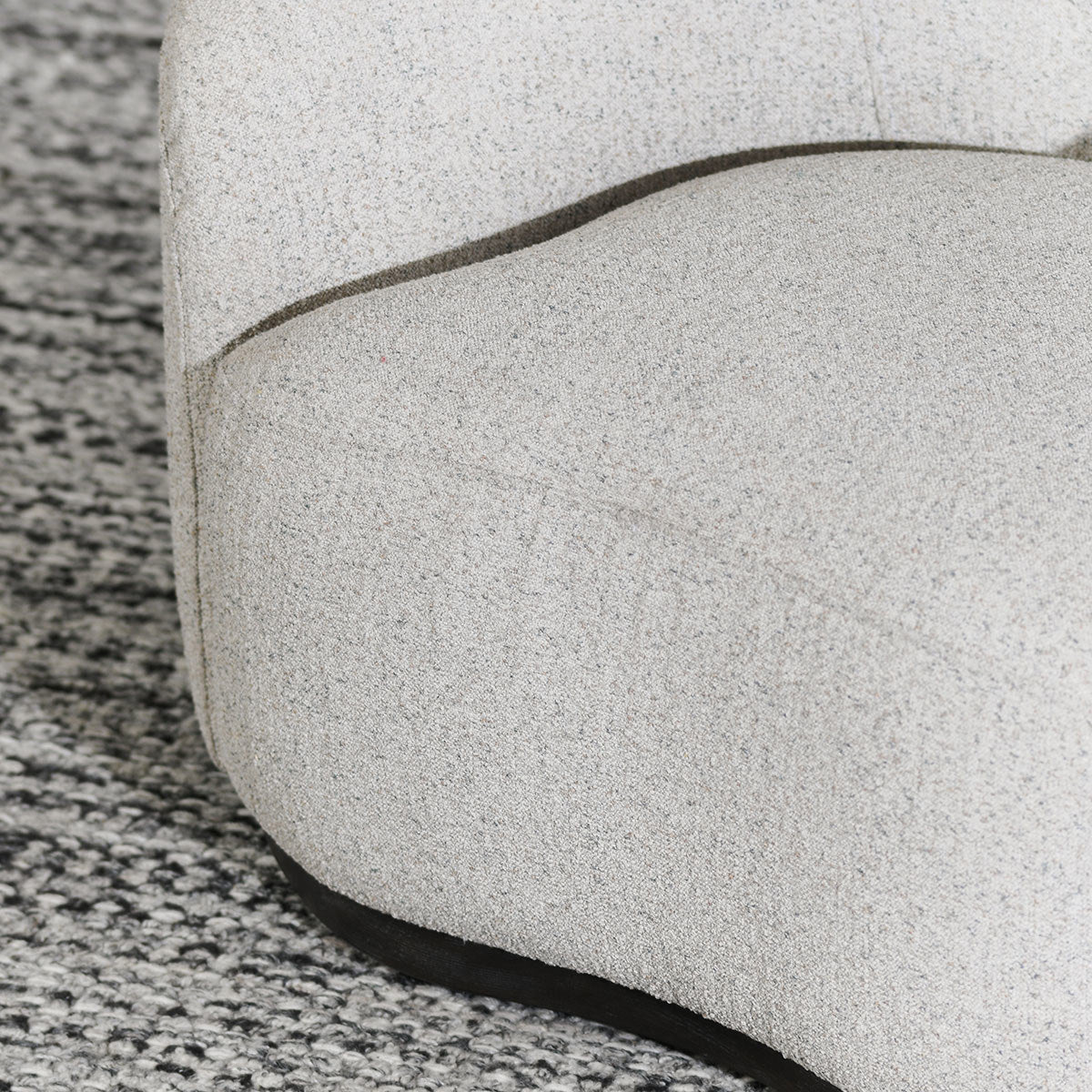 Classic Home Beverly Upholstered Swivel Chair