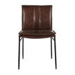 Classic Home Mayer Leather Dining Chair - Set of 2