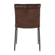 Classic Home Mayer Leather Dining Chair - Set of 2