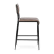 Classic Home Kayne Leather Counter Stool