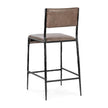 Classic Home Kayne Leather Counter Stool