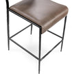 Classic Home Kayne Leather Counter Stool