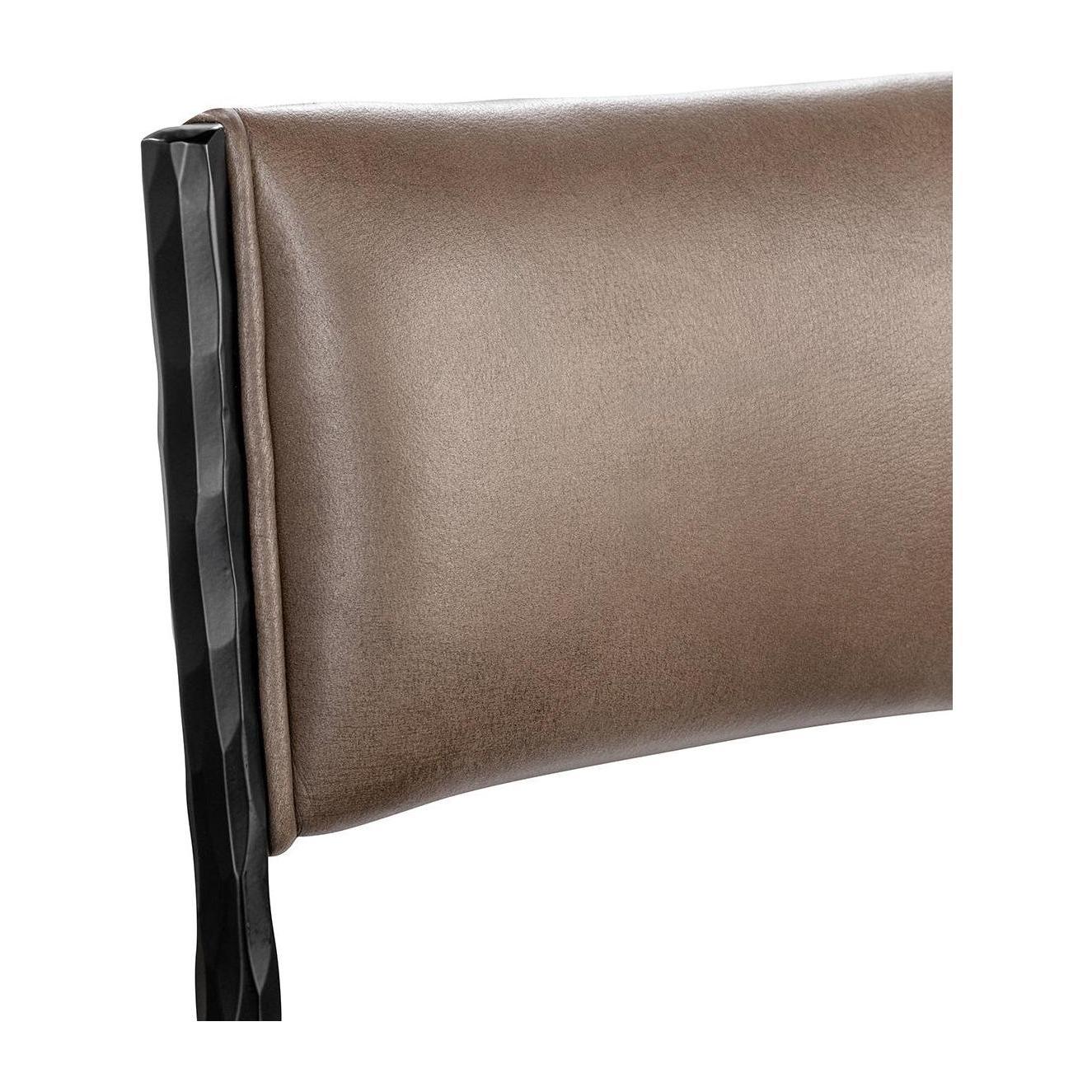 Classic Home Kayne Leather Counter Stool