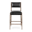 Classic Home Kayne Leather Counter Stool
