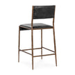 Classic Home Kayne Leather Counter Stool