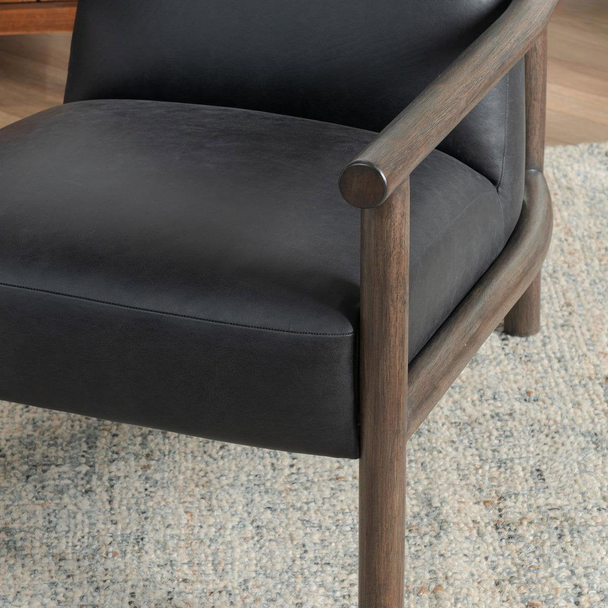 Classic Home Azoria Leather Accent Chair
